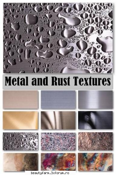 metal and rust textures
