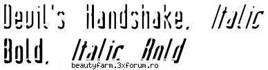 font fonturi free download devil's handshake font    this font may used free charge for